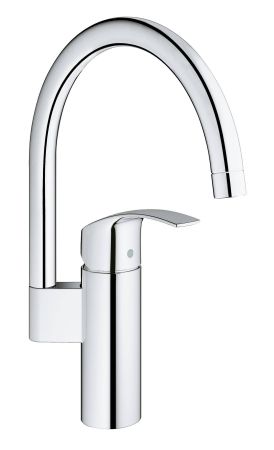 Смеситель для кухни GROHE Eurosmart new с высоким изливом, хром (33202002)
