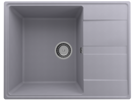 Мойка ULGRAN Quartz бетон (Prima 650-05), артикул Prima 650-05