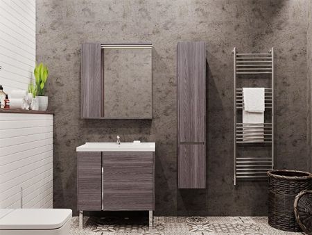 Тумба под раковину Акватон Стоун 80 подвесная 1A228201SXC80 Грецкий орех, артикул 1A228201SXC80