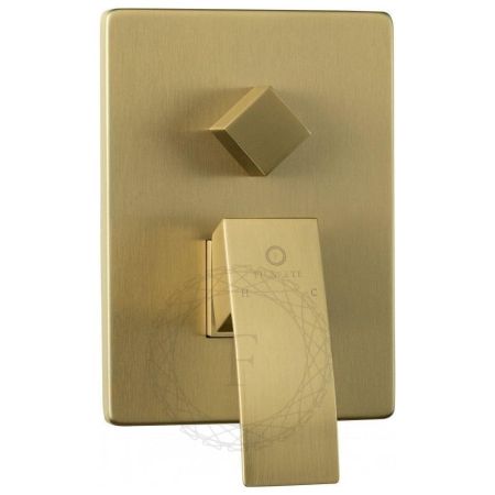 Душевая система встраиваемая FILARETE Waterfall FL1012MG, матовое золото