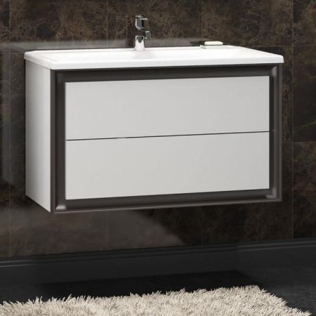 Тумба с раковиной Капри 80 Opadiris Белый