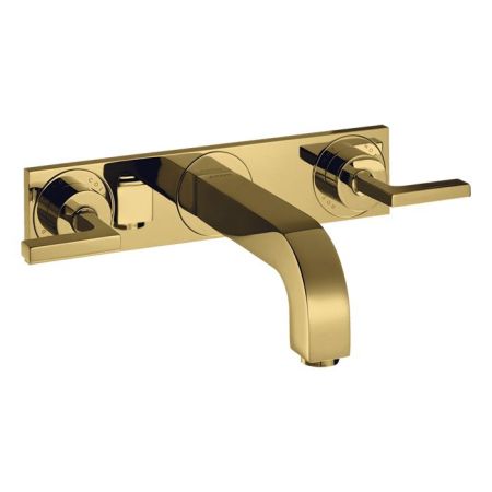 AX Citterio Смеситель для раковины , цвет полированное золото, артикул 39148990