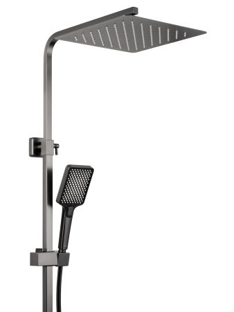 Душевая система WONZON & WOGHAND CUBE 2.0, Темный графит (WW-88047068-BGM), артикул WW-88047068-BGM