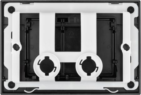 Клавиша смыва Allen Brau Liberty 9.20002.31 черный матовый, артикул 9.20002.31