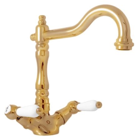 Смеситель для раковины Rav Slezak Morava retro MK520.5/8 хром, артикул MK520.5/8