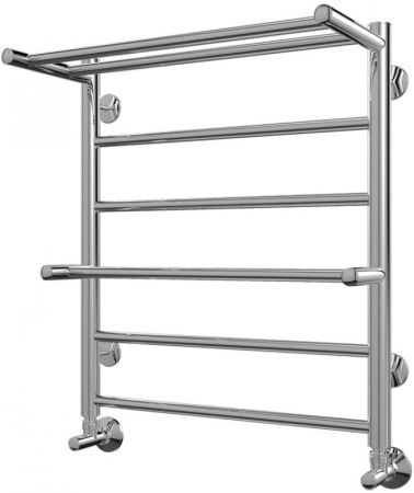 Водяной полотенцесушитель Terminus Анкона П6 500x591 4670030723093 с полкой Хром