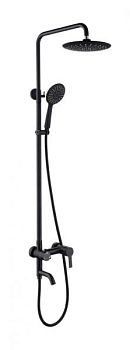 Душевая система Fmark FS8345H, черный
