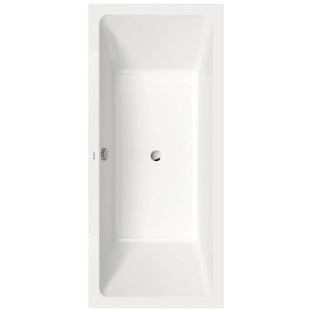 Duravit D.1 Ванна прямоугольная, встроенная, с двумя наклонами спинки, санитарный акрил, артикул 700492000000000