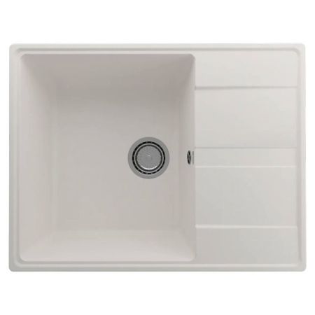 Кухонная мойка Ulgran Quartz Prima 650-01, жасмин, артикул Prima 650-01