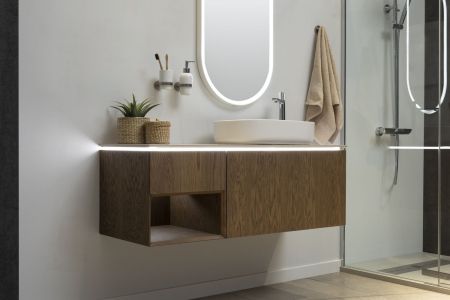 Тумба под раковину Allen Brau Infinity 120 1.21008.NO R дуб, артикул 1.21008.NO