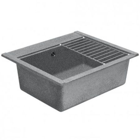 Кухонная мойка Акватон Делия 60 1A715232LD230 Серая