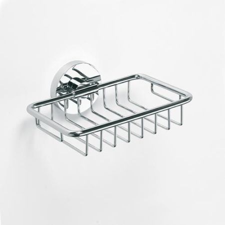 Мыльница OMEGA  прямоуголная   140x55*125мм хром, артикул 104108162