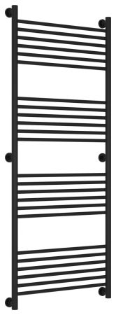 Полотенцесушитель водяной "Богема+" прямая 1500х600 (Матовый Чёрный), артикул 31-0220-1560