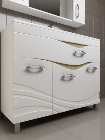 Тумба под раковину Vigo Mirella 100 Белая