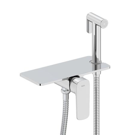 Смеситель IDDIS с гигиеническим душем встраиваемый полка Axes (AXESBSHi08), артикул AXESBSHi08