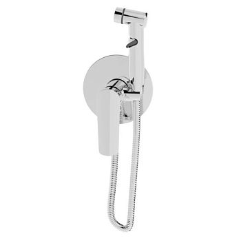 Гигиенический душ со смесителем встраиваемый ESKO SMHLG, хром