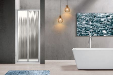 Душевая дверь Vincea Garda VDB-1G800CH 80x190 профиль Хром стекло шиншилла, артикул VDB-1G800CH