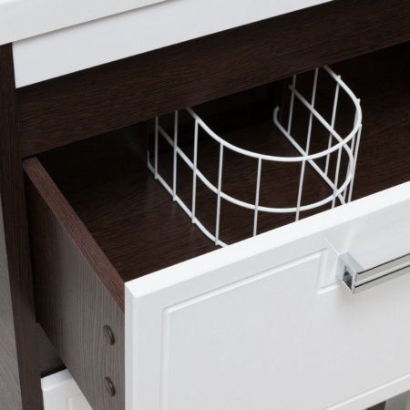 Тумба под раковину Runo Гранада 60 4620750022259 Венге-Белая