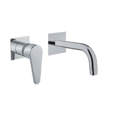 Fiore Kera, встраиваемый в стену однорычажный смеситель для раковины, цвет хром, артикул 88CR7527