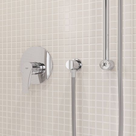 Смеситель для душа GROHE BauEdge однорычажный, хром (29078001), артикул 29078001