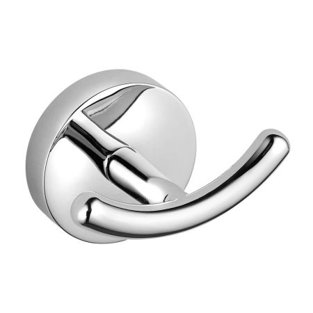 Крючок SAMBA двойной, хром, Sapho