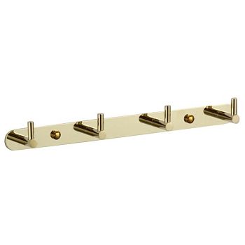 Планка с крючками Savol S-007214B, золото