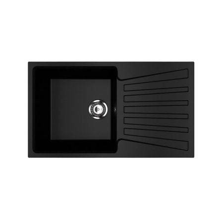 Кухонная мойка Ulgran U-703-344, ультра-черный, артикул U-703-344
