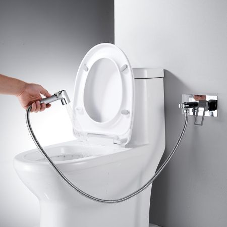 Гигиенический душ со смесителем Shevanik S6805, хром