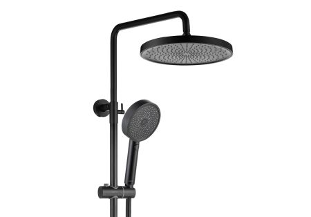 Термостатическая душевая система 3jet 260мм AQUATEK, матовый черный AQ2043MB, артикул AQ2043MB