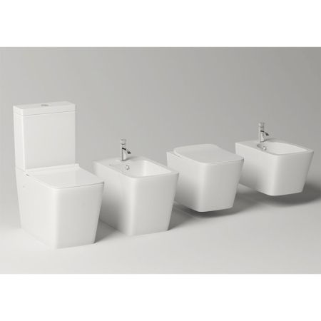 Биде Timo Soli TK-304 подвесное Белое, артикул TK-304