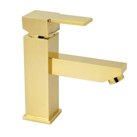 KVANT GOLD Смеситель для раковины моноком., золото