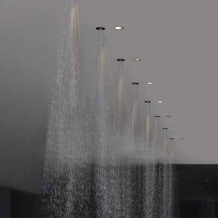 Antonio Lupi Zenit Встраиваемый верхний душ, Ø 8см, цвет: черный