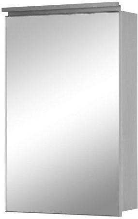 Зеркальный шкаф De Aqua Алюминиум 50 AL 501 050 S серебро