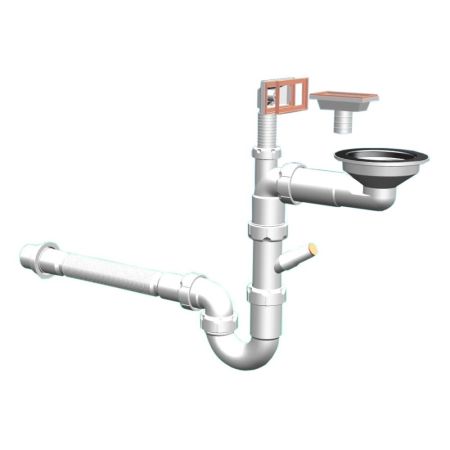 Кухонная мойка Florentina КОМБИ 21.390.B0650.302, антрацит, артикул 21.390.B0650.302