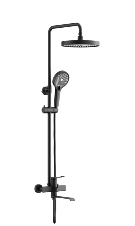 Душевая система BELZ B24812-7, черный, артикул B24812-7