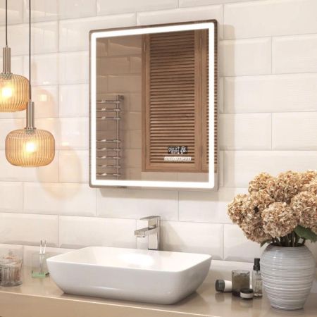 Зеркало VIGO Geometry Media voice 600, артикул 044