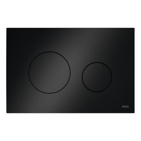Клавиша смыва, TECE, TECEloop 2.0, для унитаза, ширина, мм-220, глубина, мм-5, высота, мм-150, тип смыва-двойной, тип управления-механический, материал-пластик, цвет-черный глянцевый, артикул 9240924