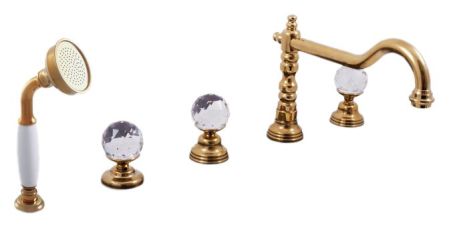 Смеситель на борт ванны Rav Slezak Brilliance164.5P хром, артикул BRILLIANCE164.5P