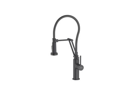 Смеситель для кухни 2 jet (профессиональный) AQUATEK, матовый черный AQ1388MB ЕВРОПА, артикул AQ1388MB