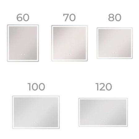 Зеркало VIGO Geometry Step 800, артикул 234