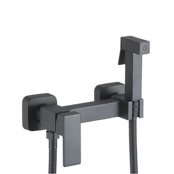 Гигиенический душ со смесителем D-Lin D180201-A, черный