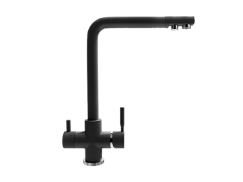 Смеситель ULGRAN Steel 016-003, цвет "вороненая сталь" (US-016-003)