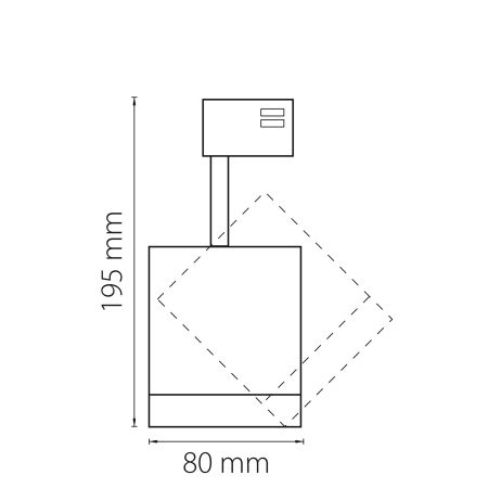 Светильник светодиодный для 3-фазного трека Canno Lightstar 301592, артикул 301592