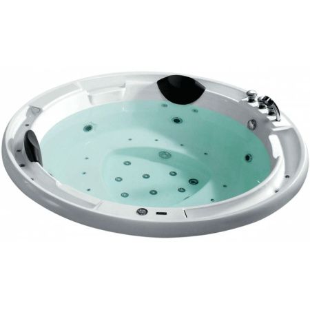 Акриловая ванна Gemy G9263K 206х206 с гидромассажем