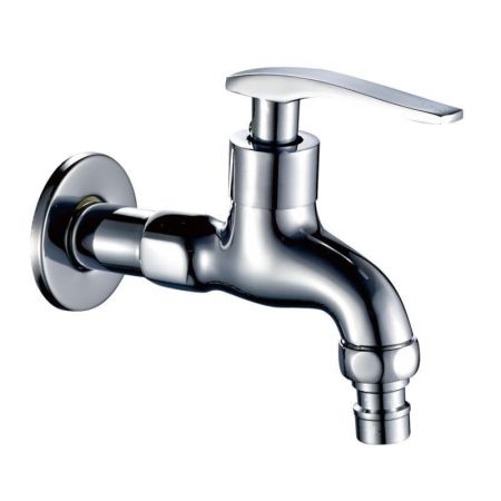 Кран на одну воду Haiba HB522, хром, артикул HB522