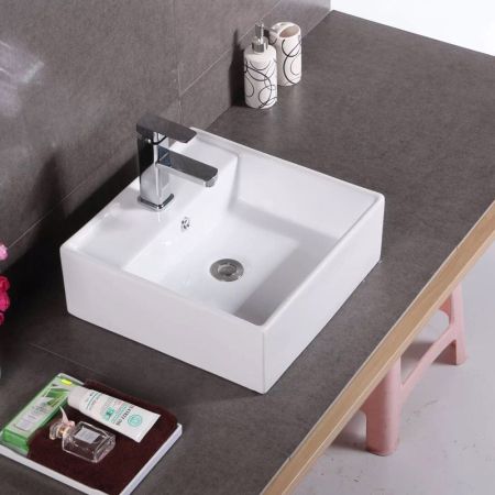 Раковина накладная/подвесная RGW GS-02, артикул 80121002-01