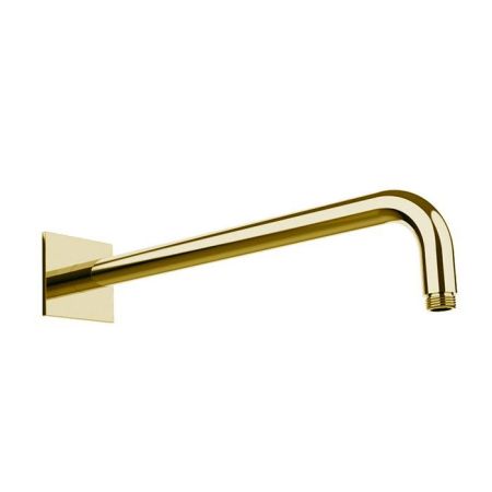 Almar ROUND Кронштейн из стены круглый, 350 мм, квадратный отражатель, золото PVD