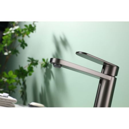 Смеситель для раковины Raglo R10.10.09, графит, артикул R10.10.09