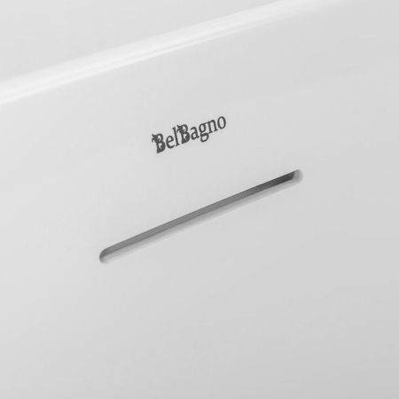 Акриловая ванна BELBAGNO BB412-1700-800, пристенная, артикул BB412-1700-800