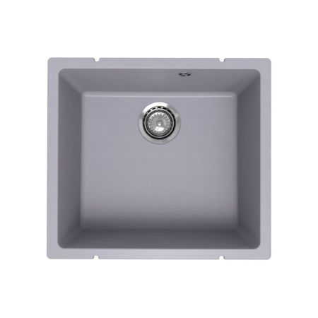 Кухонная мойка Ulgran Quartz Under 450-05, бетон, артикул Under 450-05